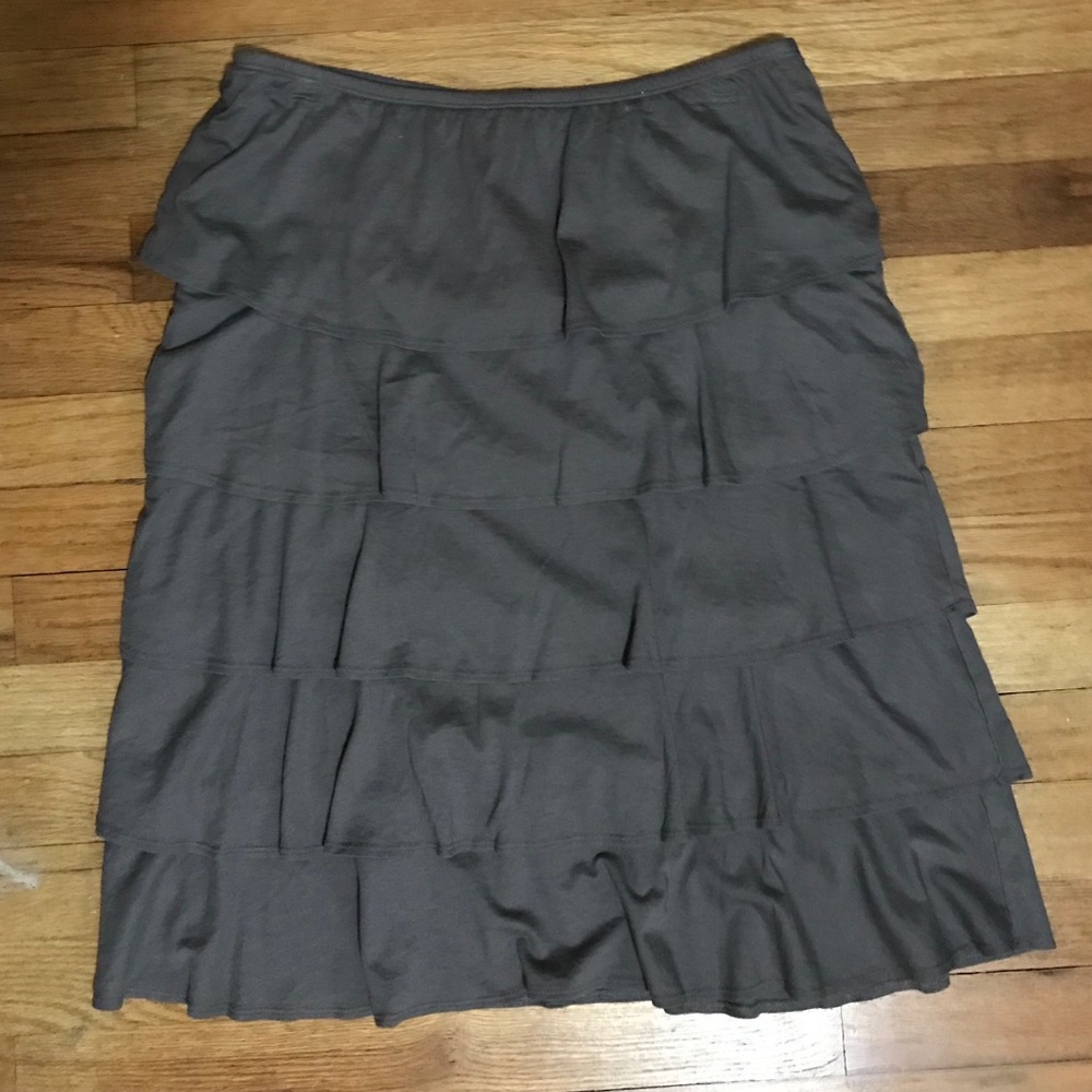 Garnet Hill Ruffled Skirt